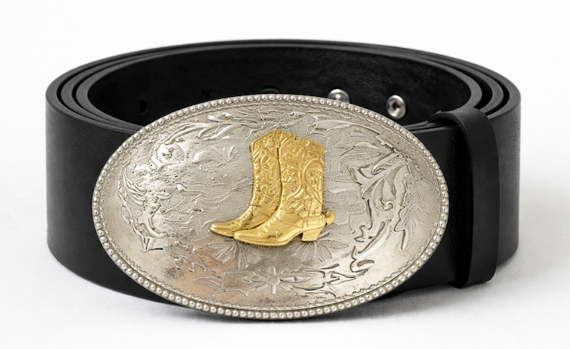 Cowboy Boots Western Attire Rancher Fashion Style Belt Buckle