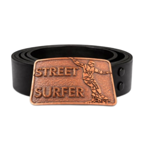 Skateboard Extreme Skater Gear Street Surfer Belt Buckle