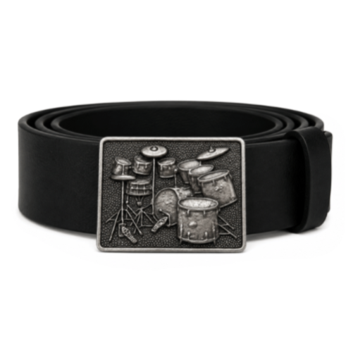 Drum Set Music Musical Instrument Belt Buckle Buckles