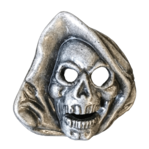 Scary Grim Reaper Belt Buckle Punk Gothic Fashion Style Party