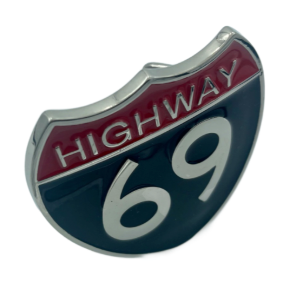 Route Highway Hwy 69 Funny Cool Belt Buckle