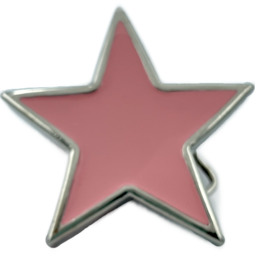 Pink Star Sky Cool Sexy Belt Buckle