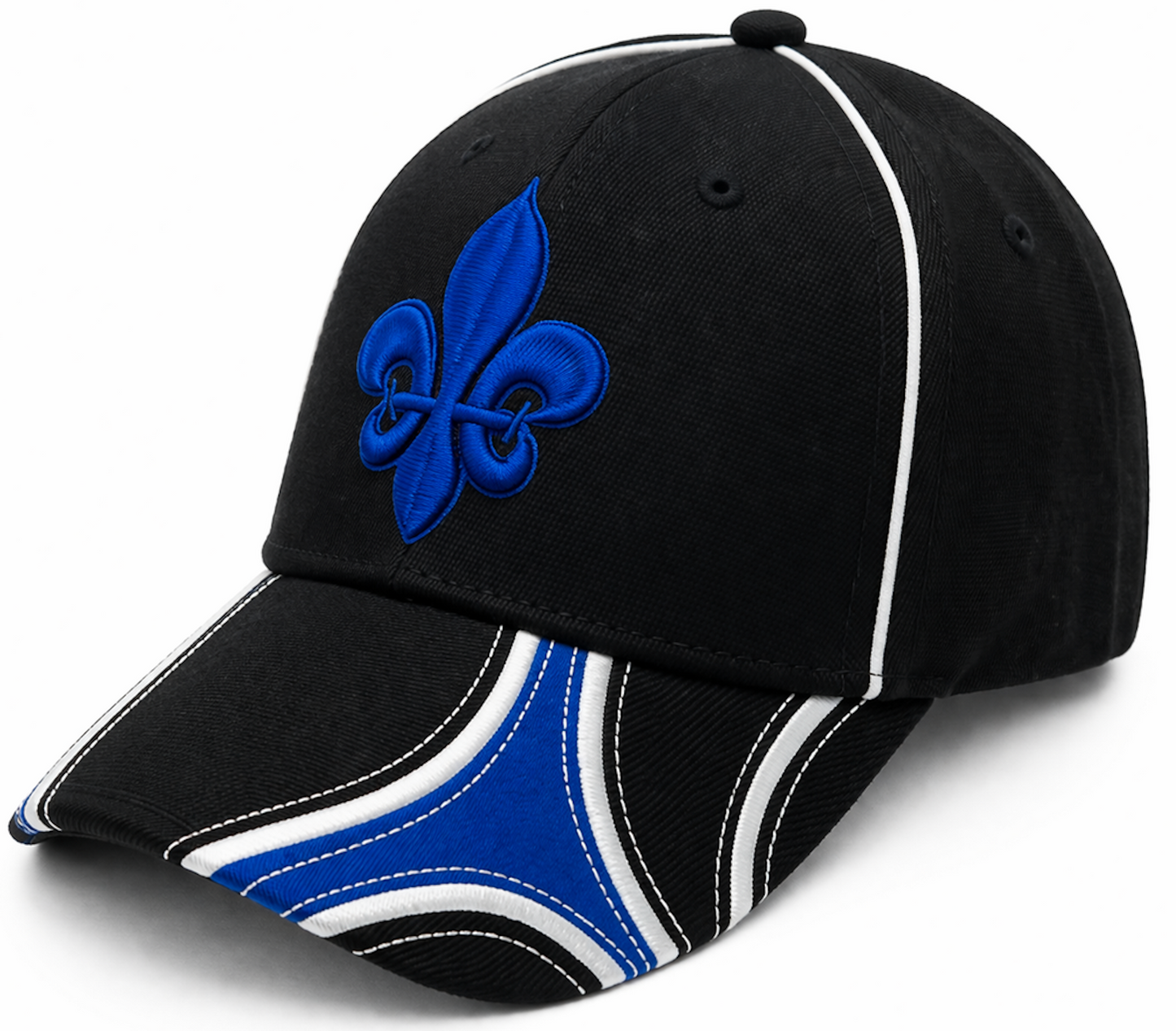 Gorra de béisbol deportiva con bandera de los Patriots de Quebec, Casquette