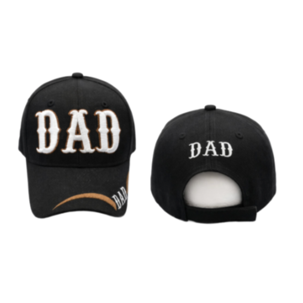 Papá ajustable talla única para todos los sombreros de gorra bordada de béisbol