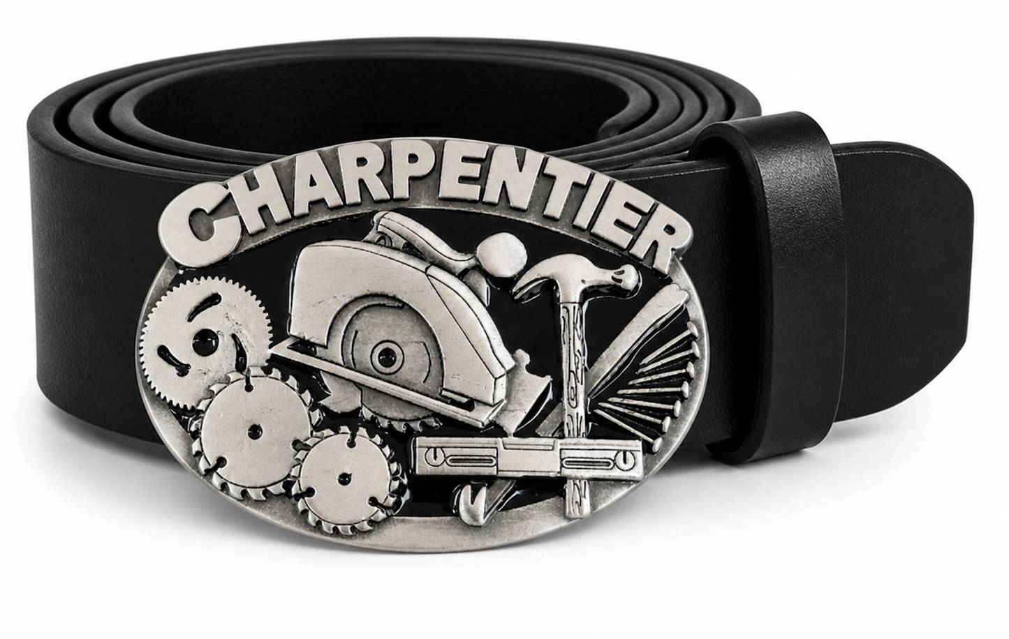 Charpentier French Carpenter Handsaw Belt Buckle