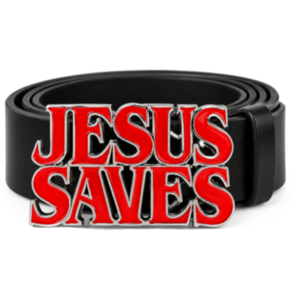 Jesus Saves Savior Church Christ Christian Religion Belt Buckle