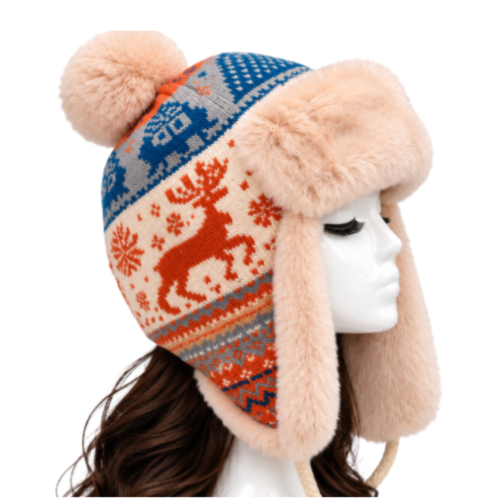 Soft Faux Fur Unisex Winter Fashion Hat – Classy Aviator Bomber Style