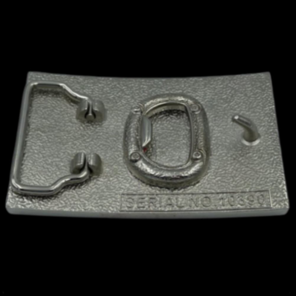 Nadie es perfecto humor divertido hebilla de cinturón