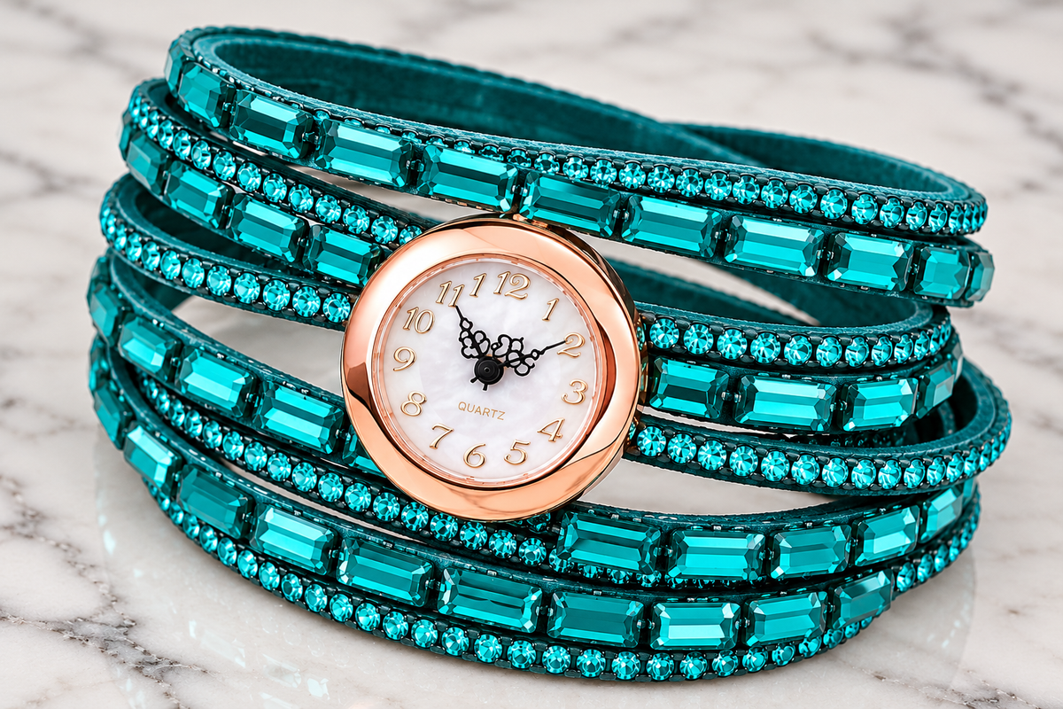 Reloj de diamantes de imitación de moda para mujer con reloj de pulsera elegante y moderno con diseño de diamantes