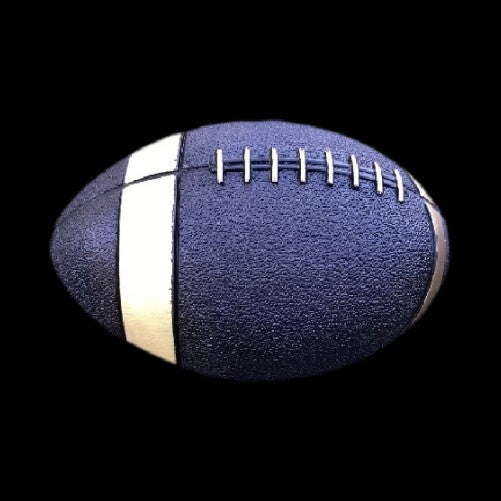 American Football Sports Player Pigskin Ball Belt Buckle