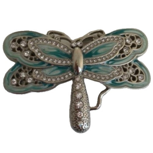 Dragonfly Elegant Women Rhinestone Fashion Belt Buckle