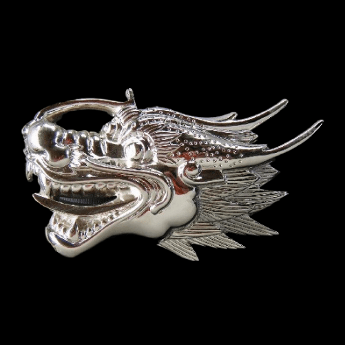Dragon Martial Art Chinese Culture Legendary Symbol Belt Buckle