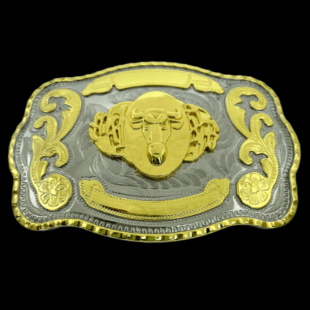 Boucles de ceinture occidentales Cool Texas Longhorns Cow Steer