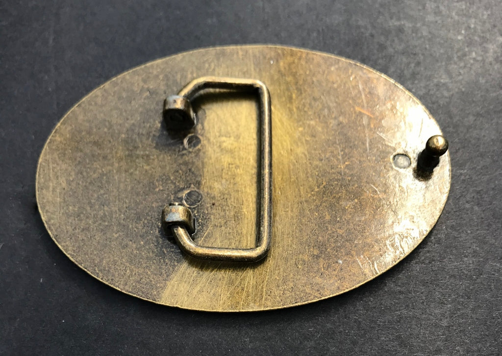 Zebra Hair Print Wild African Style Belt Buckle