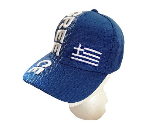Baseball Cap Greek Flag Embroidered All Sports Greece Pride Summer Hat