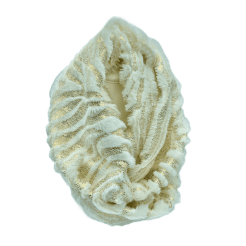 Infinity Plush Scarf Faux Fur New Soft O/S Women's