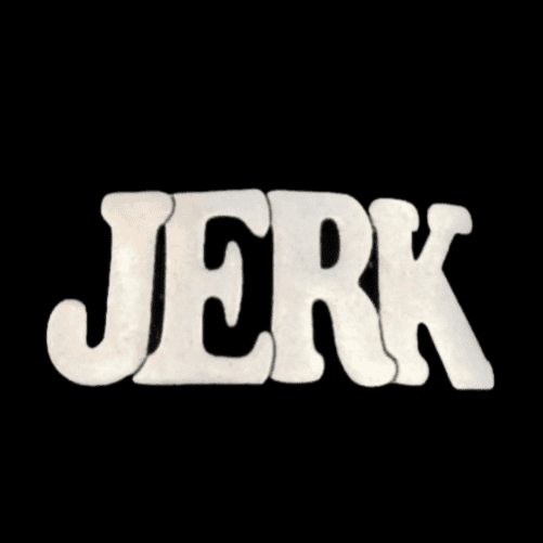 Jerk Cool Name Calling Funny Belt Buckle