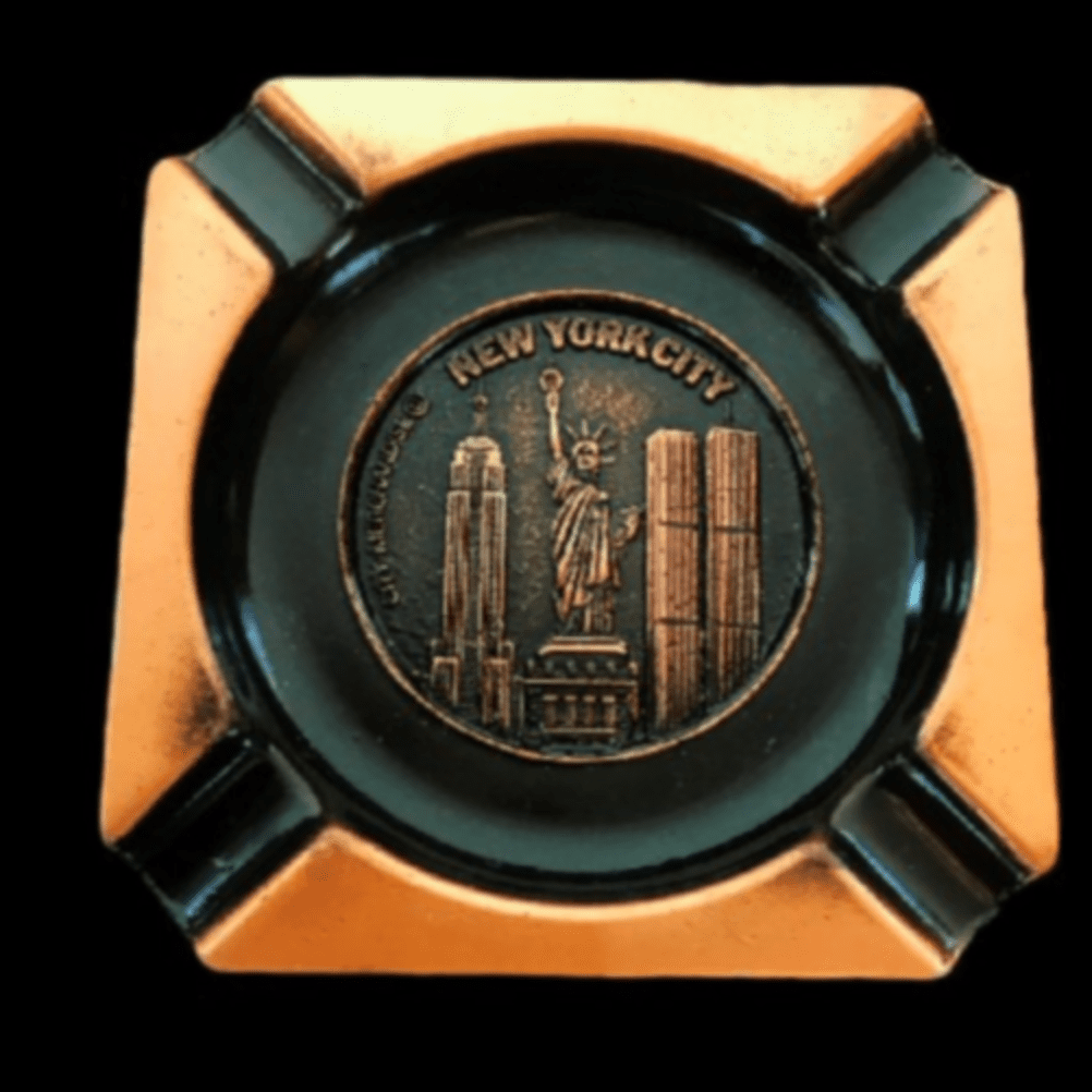 New York City NYC Ashtray Pre-911 Souvenir Ashtray