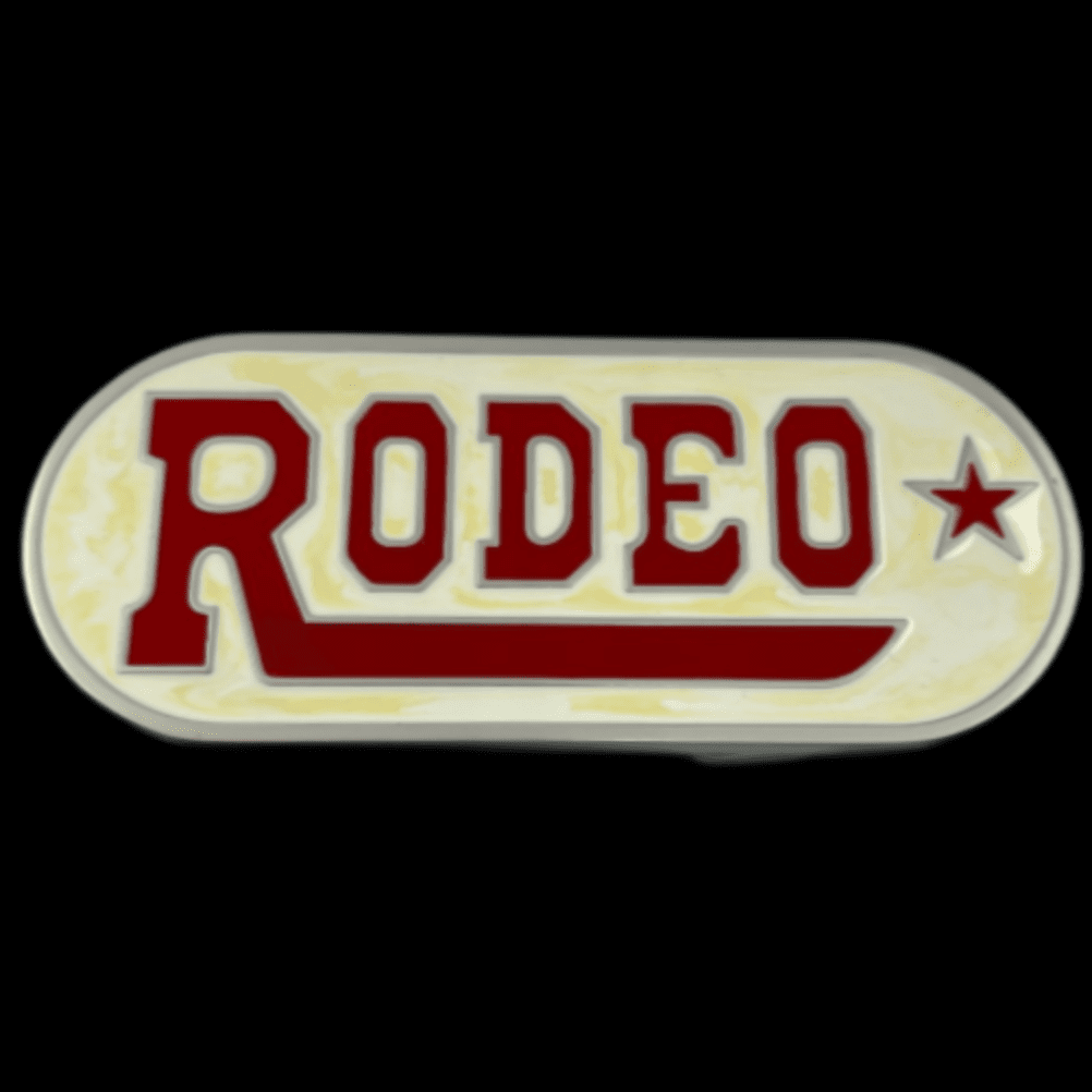 Rodeo Star Cowboy Cowgirl Boucle de ceinture occidentale Mode