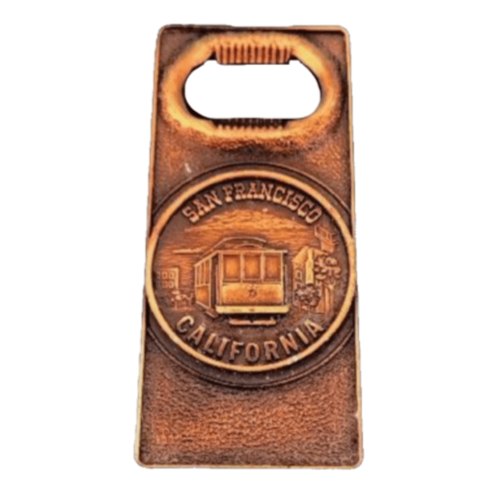 San Francisco California Souvenir Tramway Bottle Opener