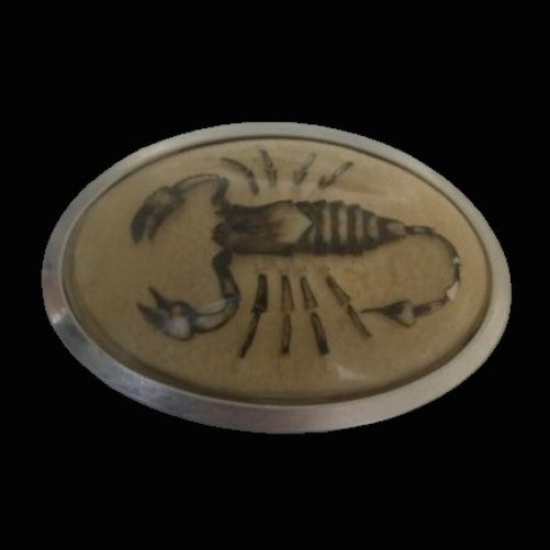 Scorpion Scorpio Symbol Horoscope Zodiac Sign Belt Buckle