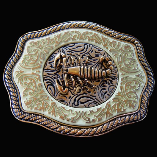Scorpion Horoscope Zodiac Sign Scorpio Belt Buckle