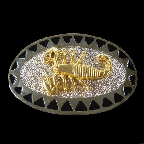 Scorpion Horoscope Scorpio Zodiac Sign Belt Buckle