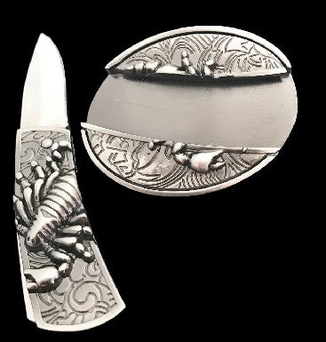 Boucle De Ceinture Couteau Horoscope Scorpion Signe Du Zodiaque Scorpion