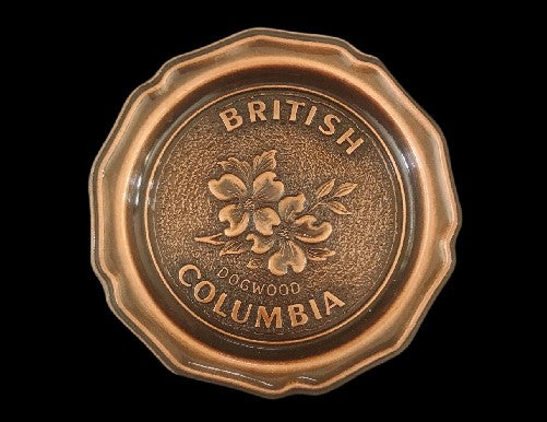 SET OF 6 METAL BAR COASTERS DRINK GLASS VICTORIA B.C. CANADA SOUVENIR BEVERAGE