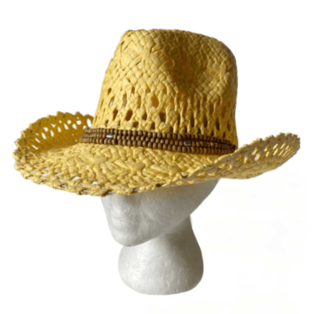 Straw Hat Summer Outdoor Women Western Cowboy Breathable Hats