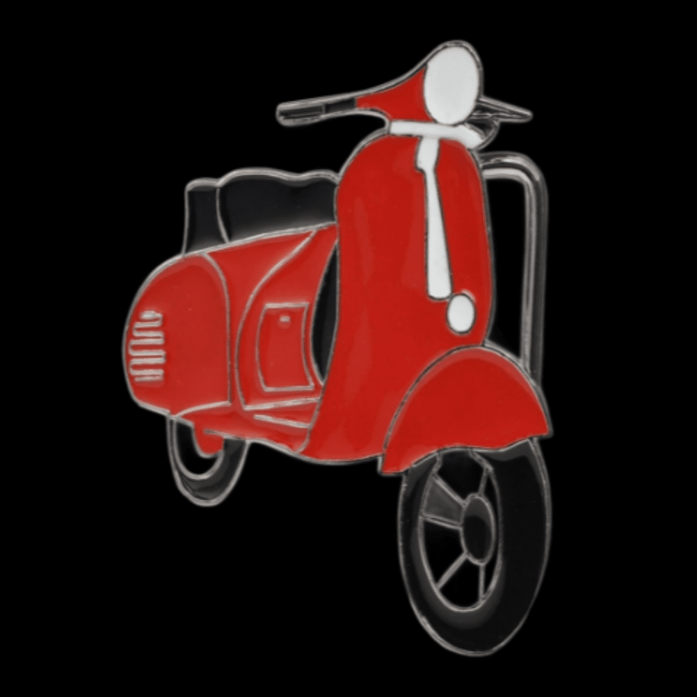 Boucle de ceinture de hanche pour femmes, Scooter rétro Vespa cyclomoteur