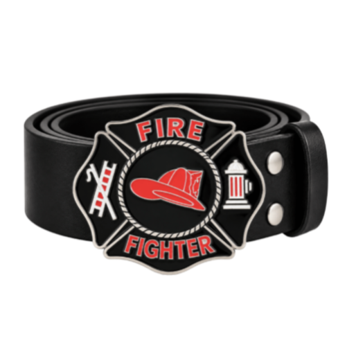Fireman Belt Buckles Volunteer Professional Firefighter Buckle assortment
