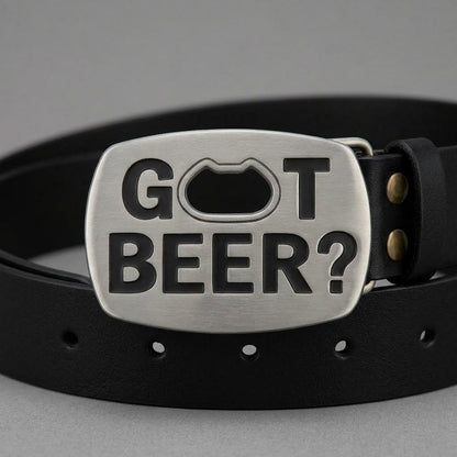 Got Beer Funny Bottle Opener Belt Buckle Fun Bar Party Style Accessory