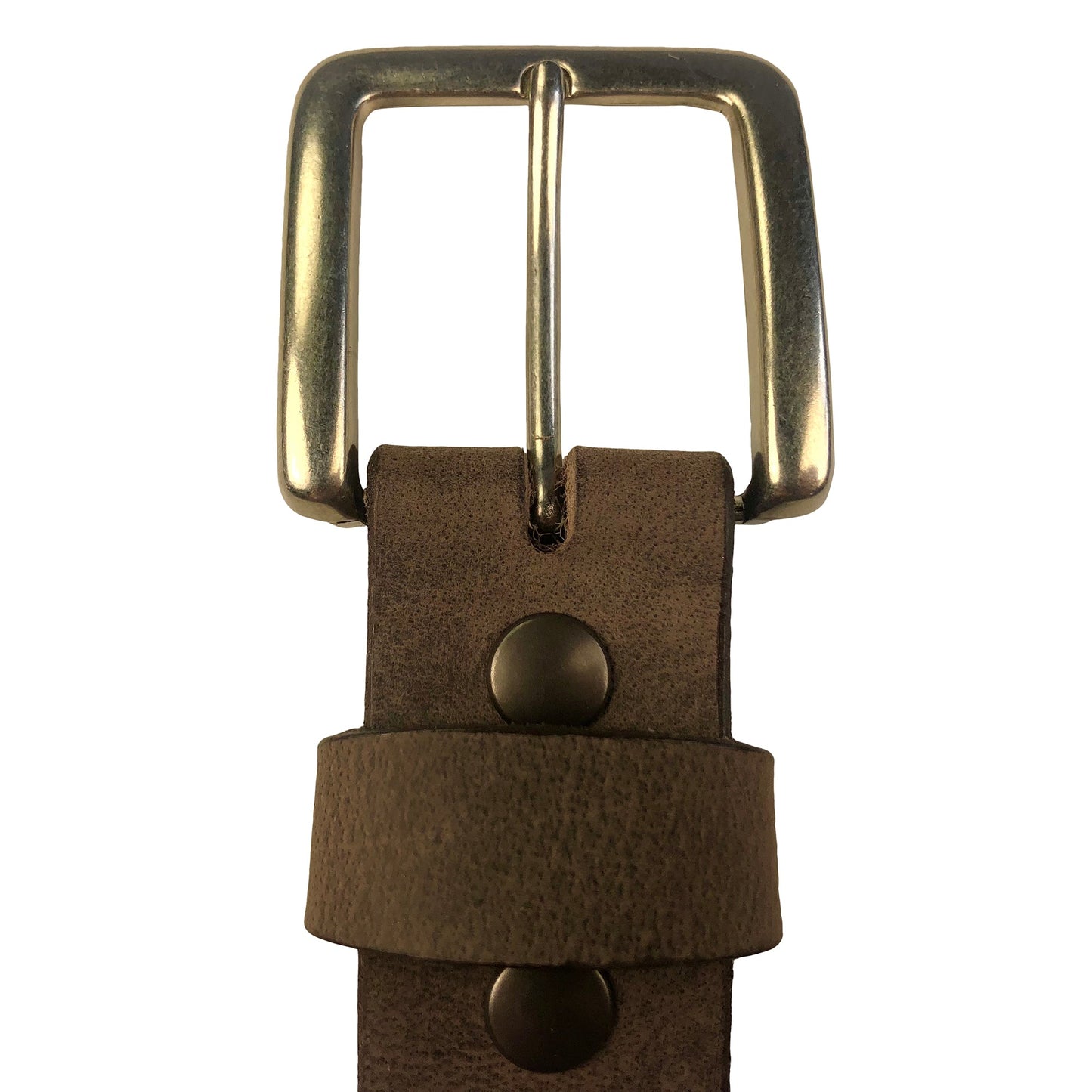 1.5"(38mm) Crazy Horse Solid Buffalo Leather Belt Handmade in Canada by Zelikovitz Size 26 - 60