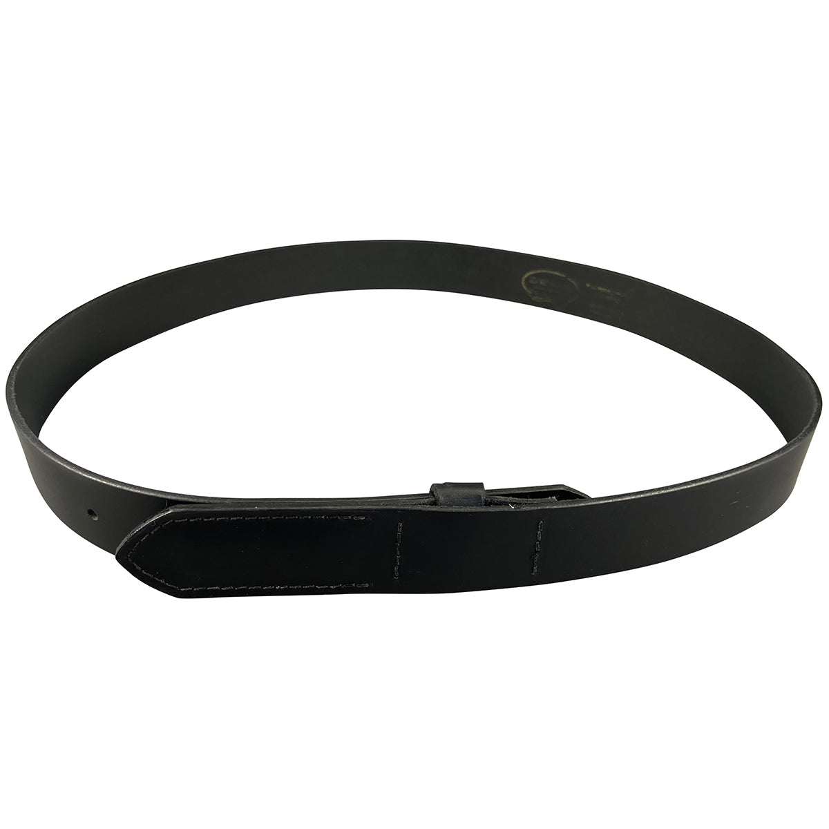 1.5"(38mm) Black Solid Buffalo Leather Mechanic's Belt Handmade in Canada by Zelikovitz