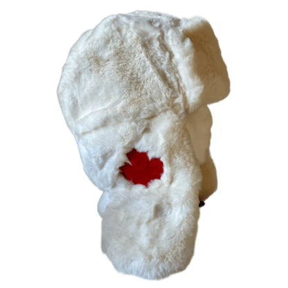 Maple Leafs Women's Faux Fur Aviator Trapper Hat – Canadian Fashion Style