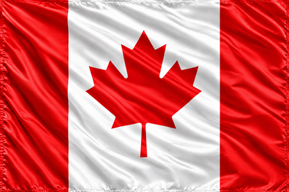 Nueva bandera de asta canadiense de doble cara grande de Canadá