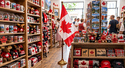 Nueva bandera de asta canadiense de doble cara grande de Canadá