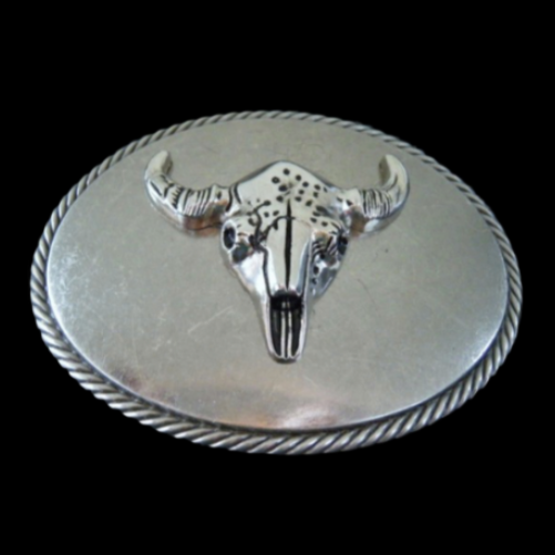 Cow Steer Belt Buckles Texas Longhorn Western Cowboy Cowgirl Boucle de Ceinture