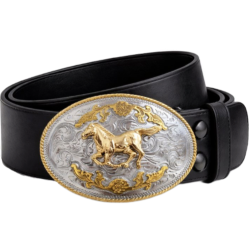 Horse Equestrian Cowboy Fashion Western Belt Buckle