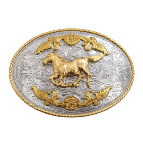 Horse Equestrian Cowboy Fashion Western Belt Buckle