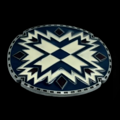 Amerindian Pride North America Native Art Belt Buckle