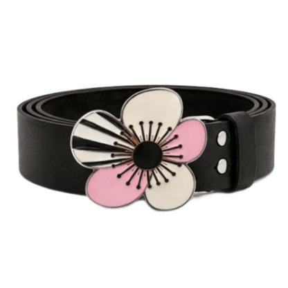 Flower Petals Hippie Bohemian Fashion Belt Buckle