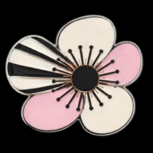 Flower Petals Hippie Bohemian Fashion Belt Buckle
