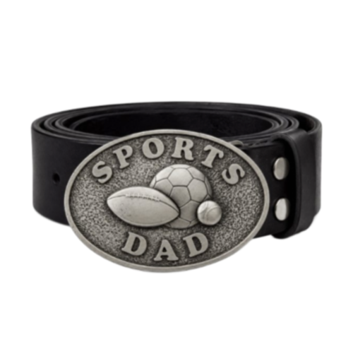 All Sports Dad Father's Birthday Gift Belt Buckle