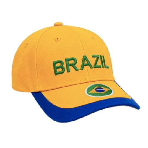 Brasil Brasil Copa Mundial Jugador de Fútbol Gorra de Béisbol Gorra Chapeau Casquette Paga
