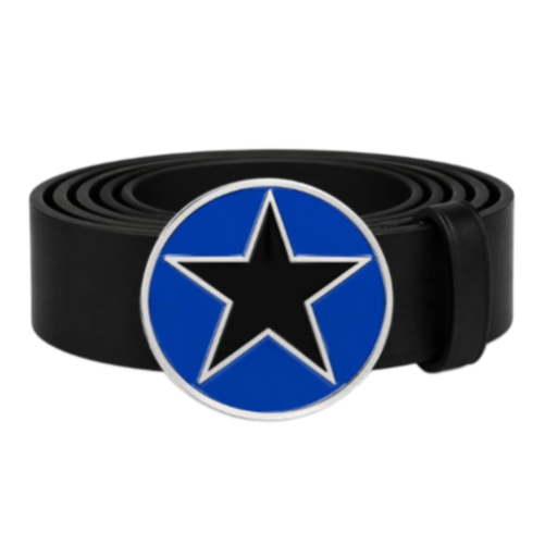 Black N Blue Hipster Rock Stars Hip Hop Cool Belt Buckle Buckles