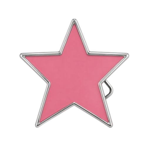 Pink Star Sky Cool Sexy Belt Buckle