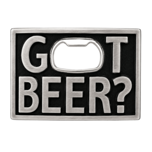 Got Beer Party Bottle Opener Cool Funny Belt Buckle