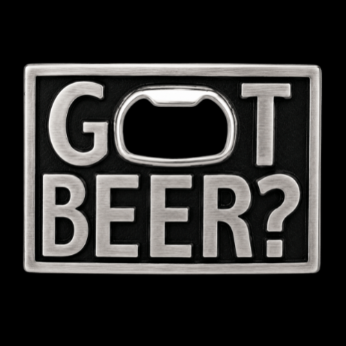 Got Beer Party Bottle Opener Cool Funny Belt Buckle